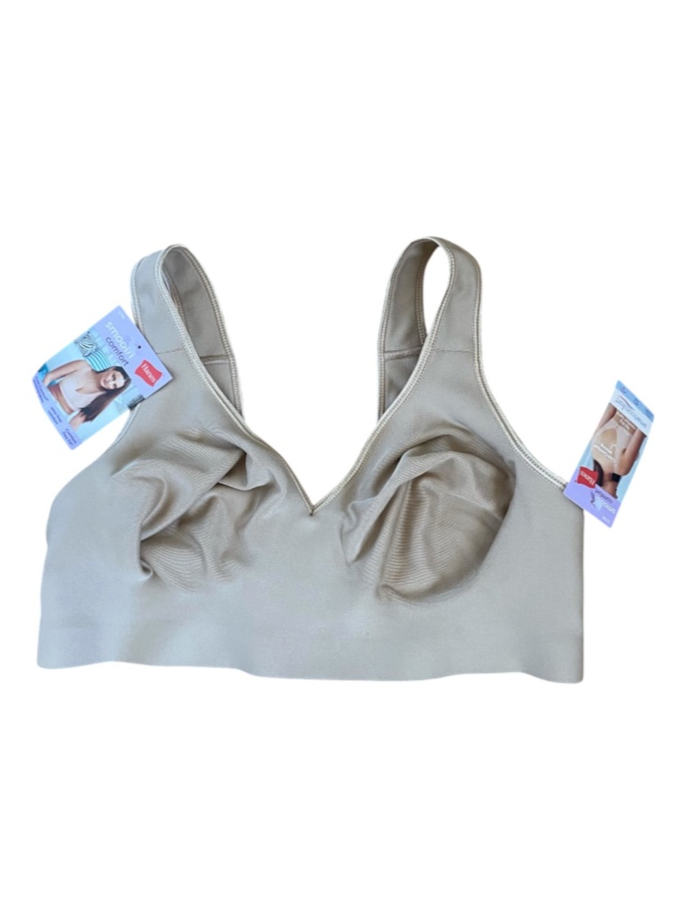 HANES NWT Smooth Comfort Bra Size L
